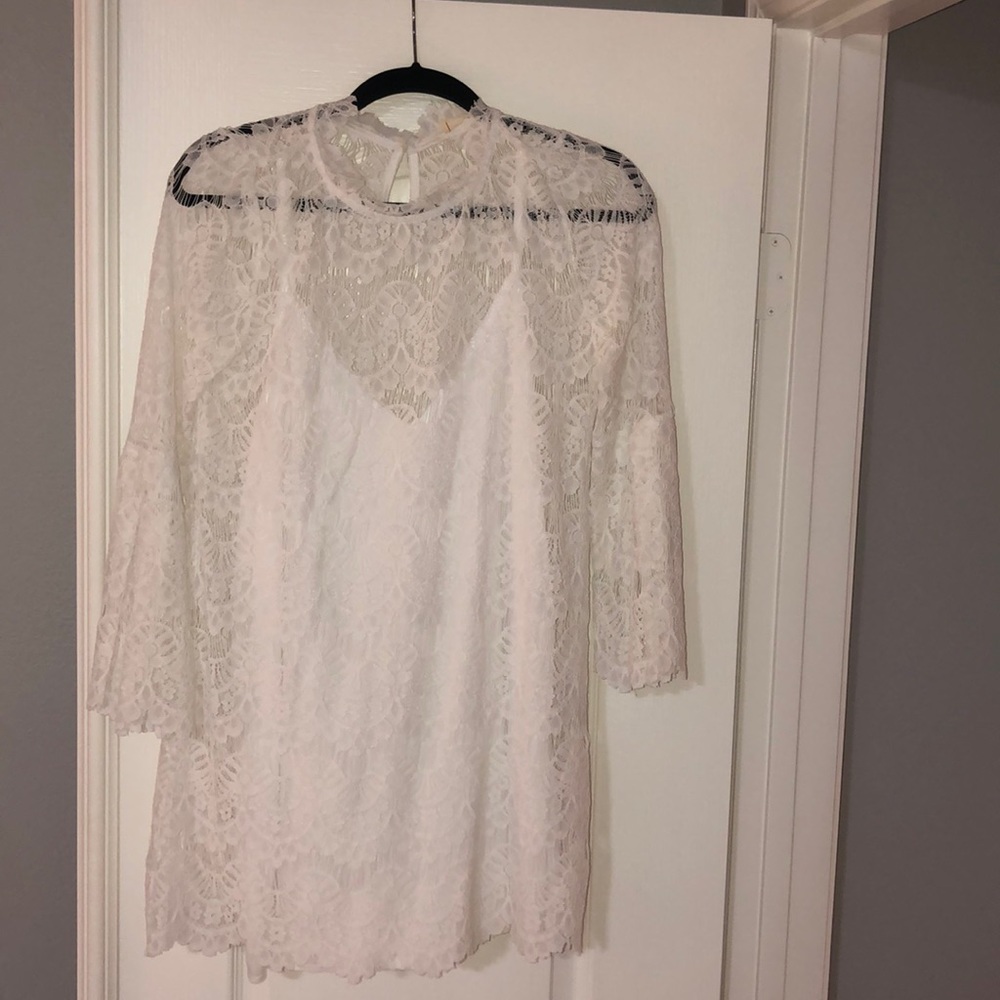 Vici declaration of love lace dress